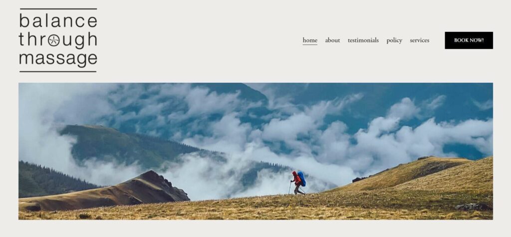 Balance Through Massage's Homepage