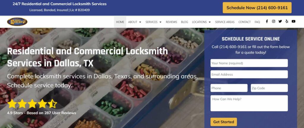 Best Locksmith - Dallas' Homepage