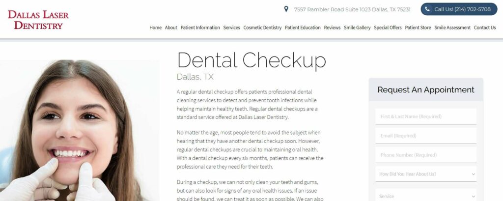 Dallas Laser Dentistry's Homepage