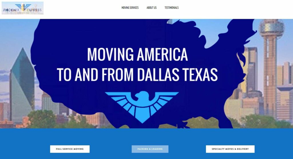 Phoenix Express' Homepage