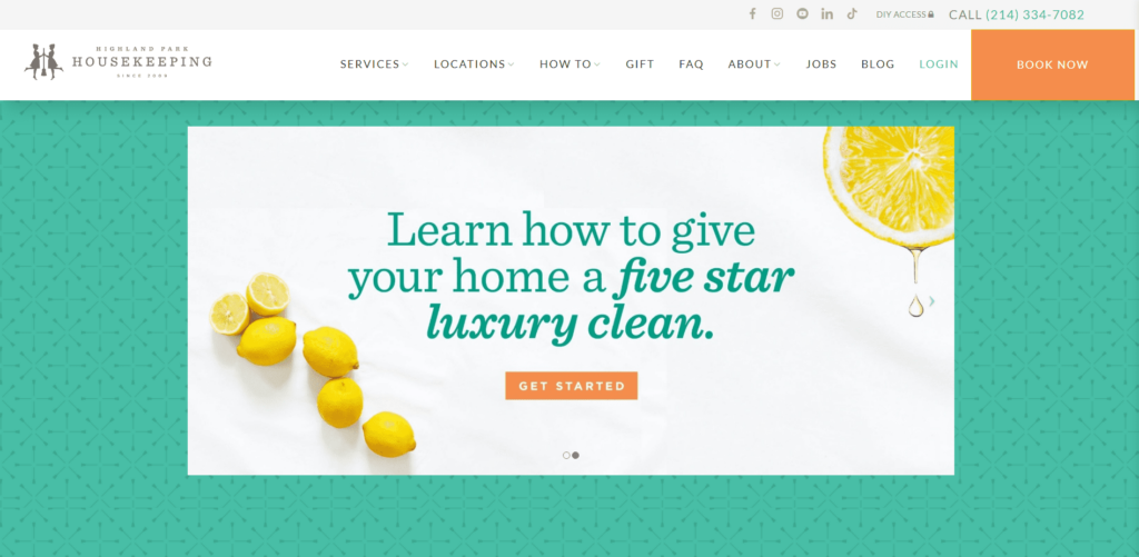 Highland Park Housekeeping Homepage