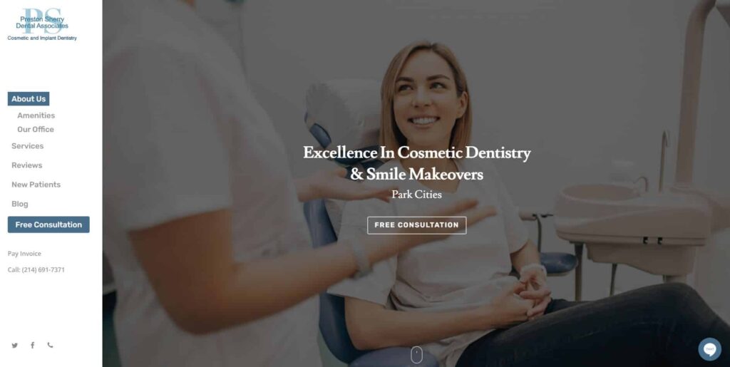 Preston Sherry Dental Associates Homepage