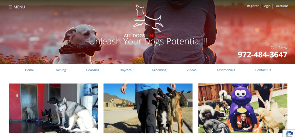 All Dogs Unleashed Homepage