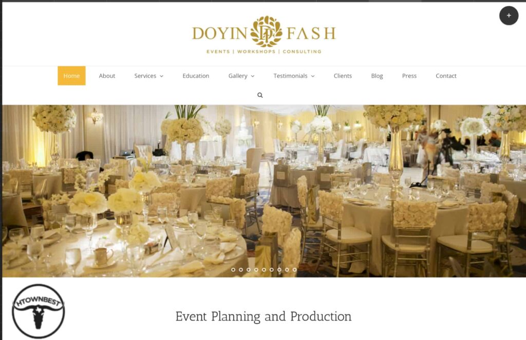 Doyin Fash LLC Homepage