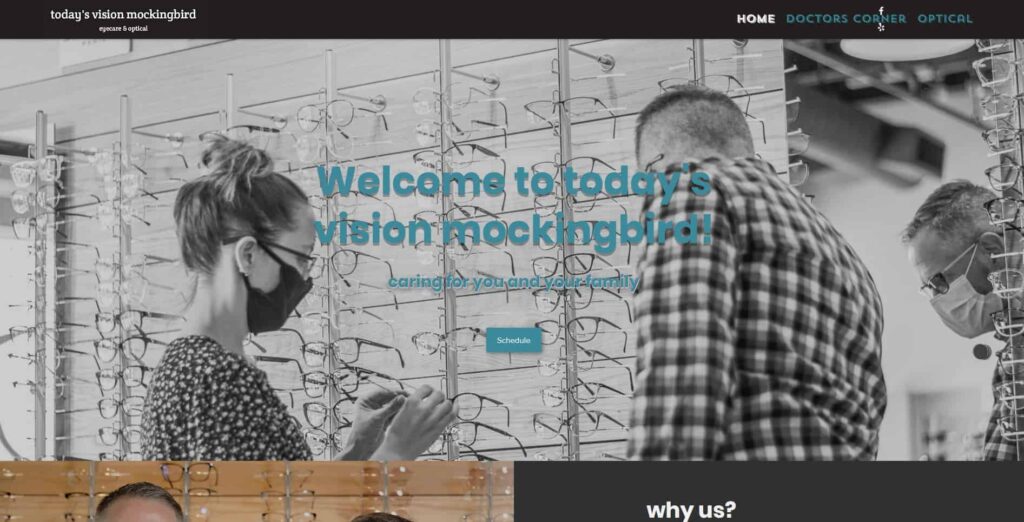 Dr. Anthony Chapman, OD (Today's Vision Mockingbird) Homepage
