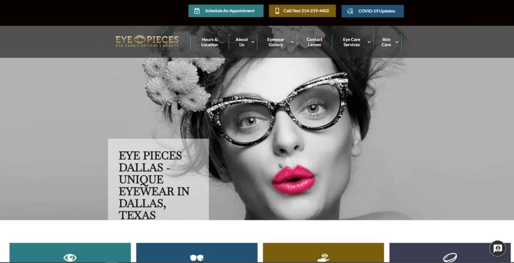Dr. Jaime Gonzalez, OD (Eye Pieces Dallas) Homepage
