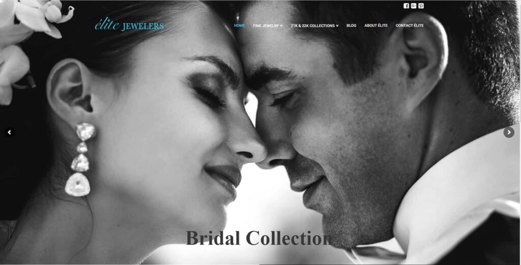 Elite Jewelers Homepage