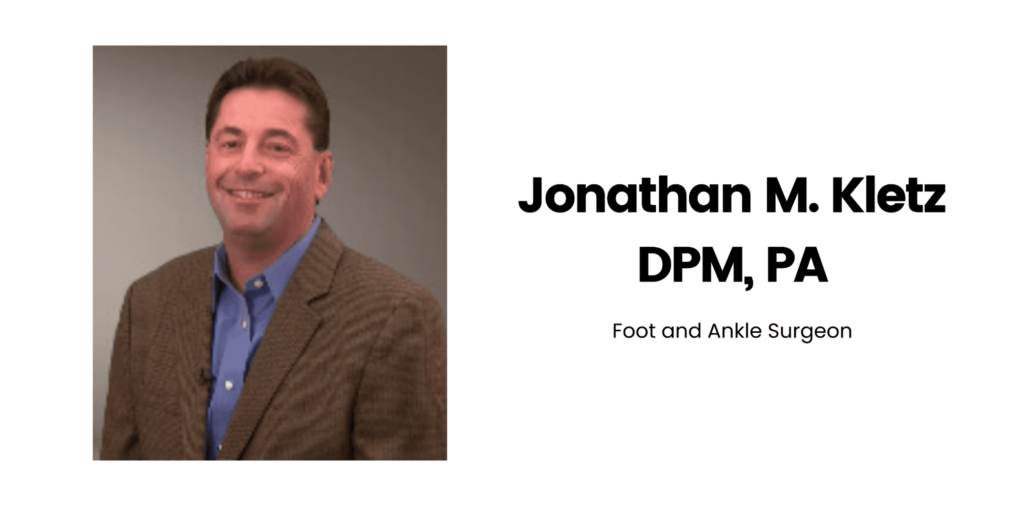 Jonathan M. Kletz, DPM, PA Texas Foot Works Homepage