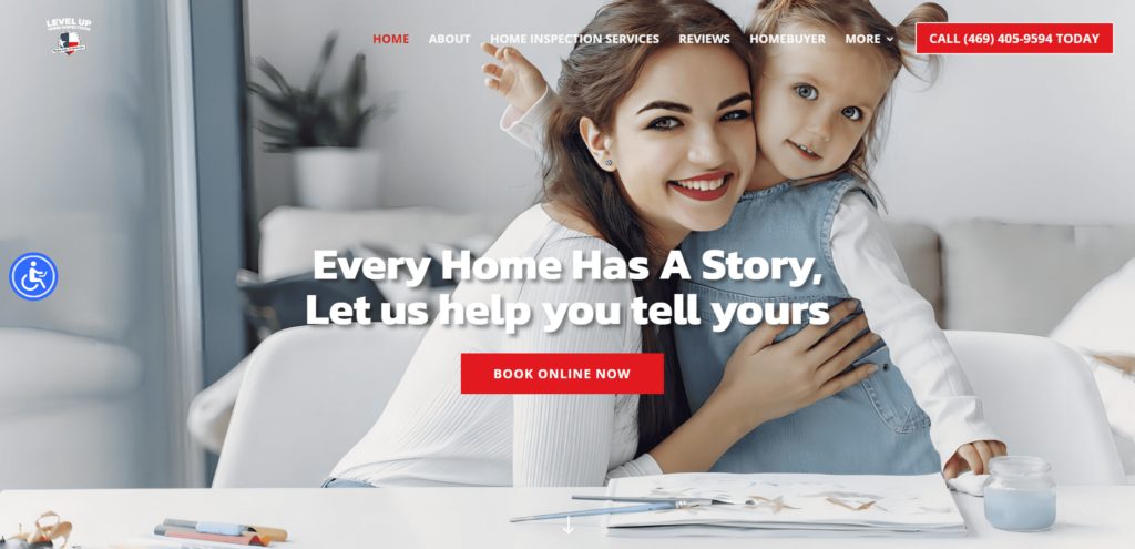 Level Up Home Inspections PLLC Homepage