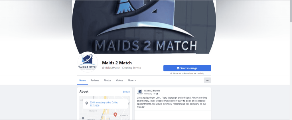 Maids 2 Match Homepage