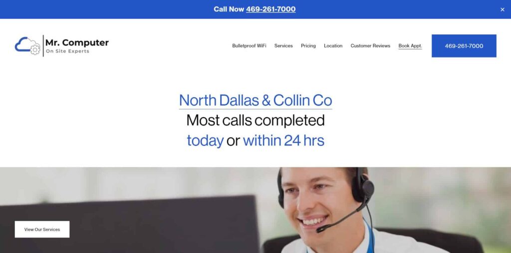 Mr. Computer On-Site Experts Homepage
