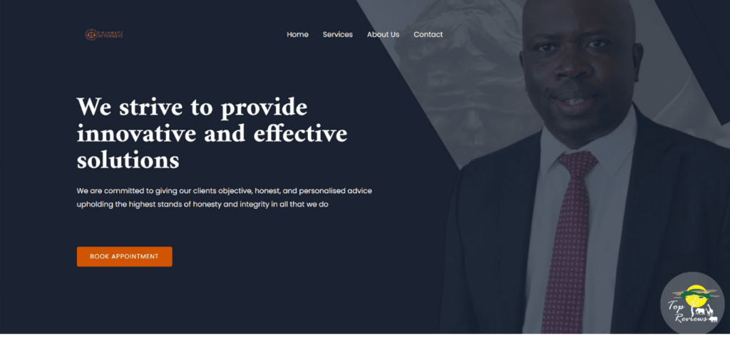 Mukwani Attorneys Homepage