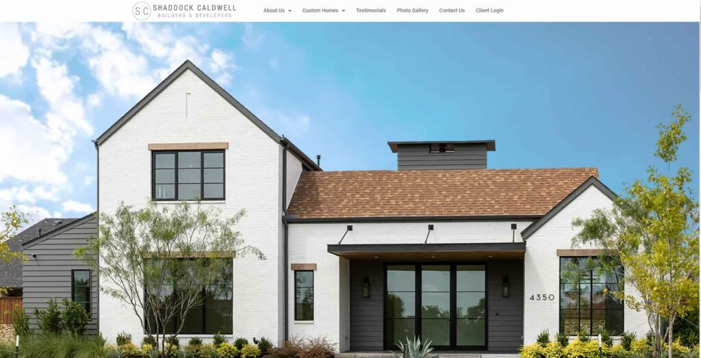 Shaddock Caldwell Builders and Developers LLC Homepage