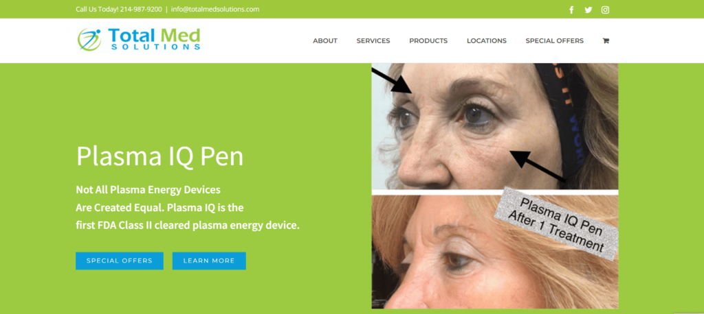 Total Med Solutions Homepage