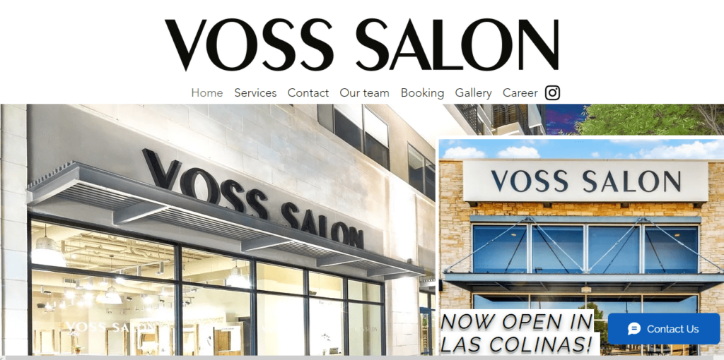 Voss Salon Homepage