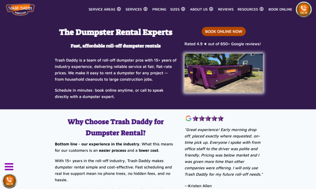 trash daddy dumpsters