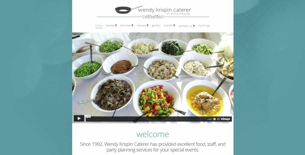 Wendy Krispin Caterer Homepage