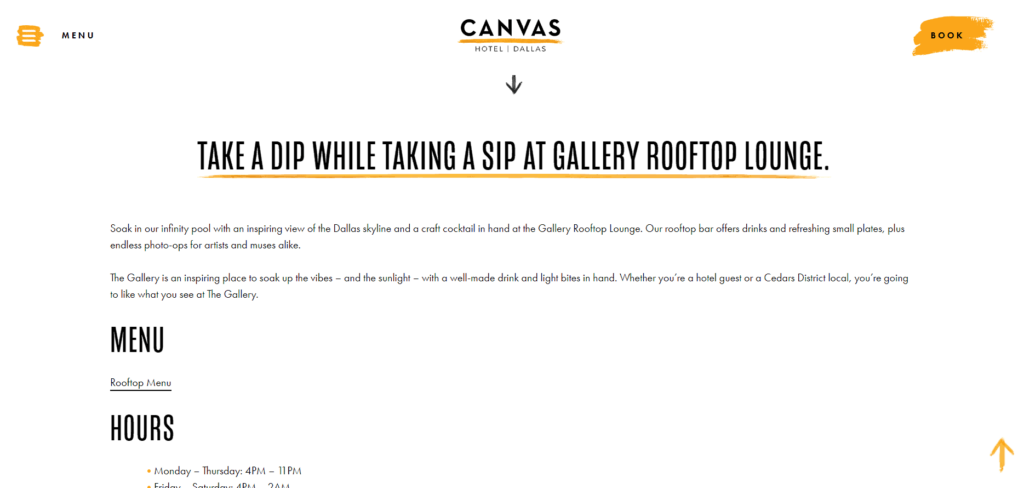 Gallery Rooftop Lounge Homepage