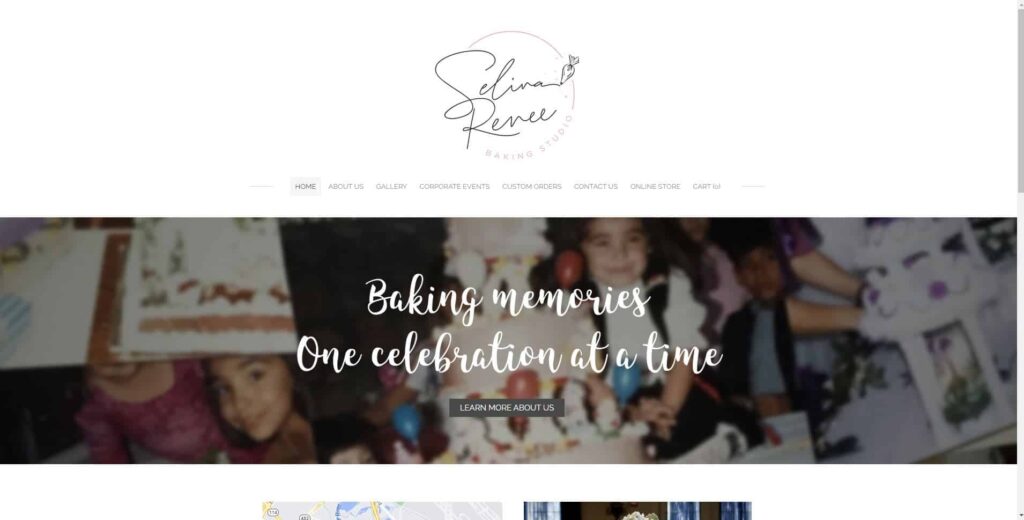 Sweets by Selina Homepage