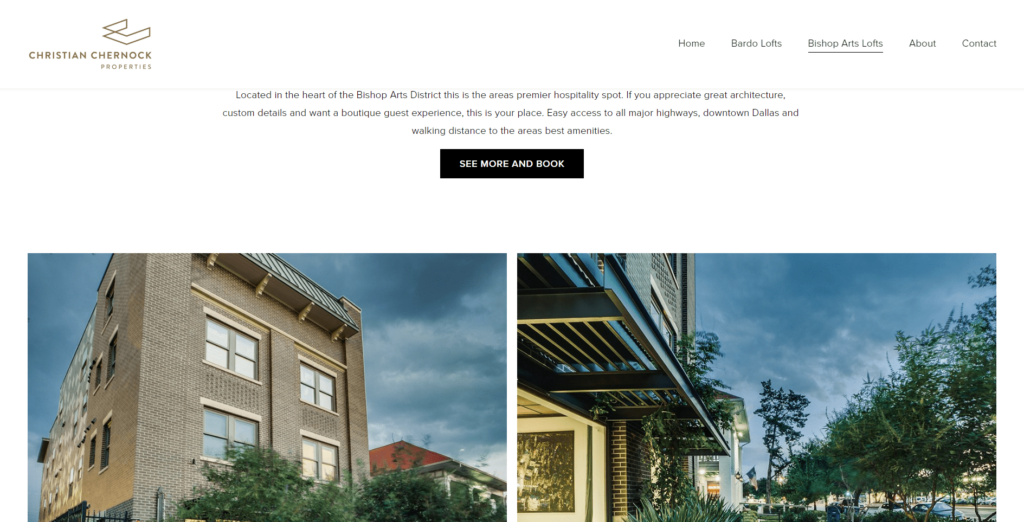 Bishop Arts Lofts (Christian Chernock Properties) Homepage
