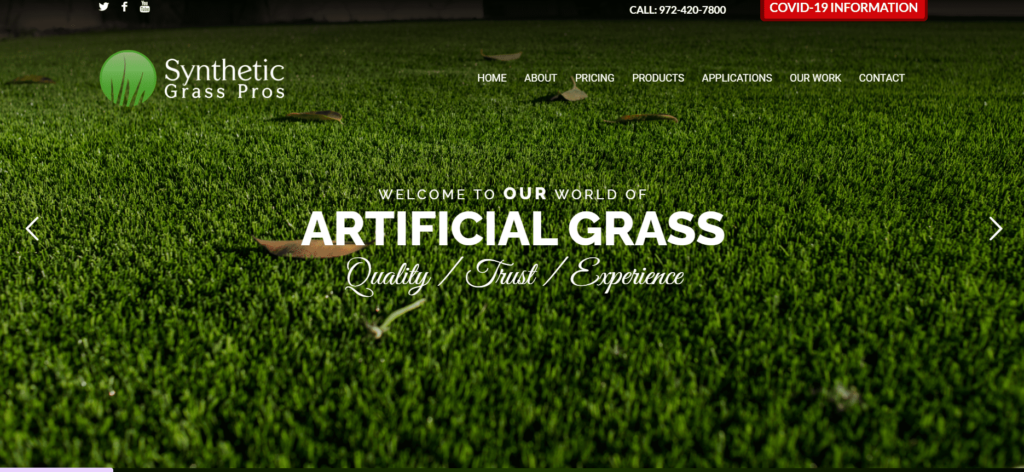 Synthetic Grass Pros Homepage