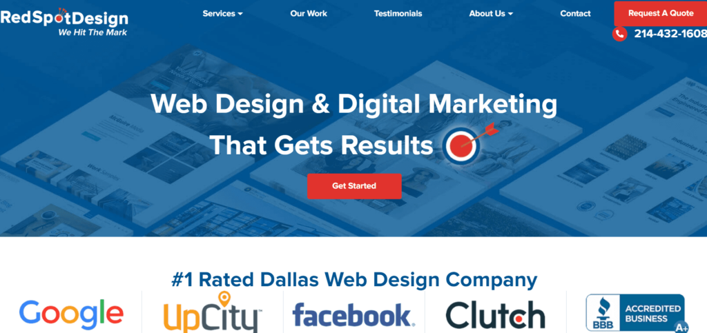Red Spot Design Homepage