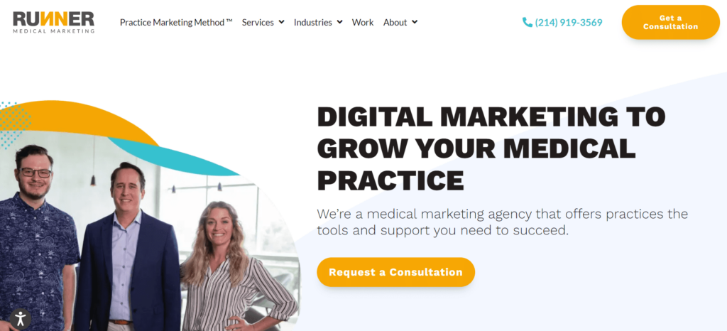 RUNNER Agency Homepage