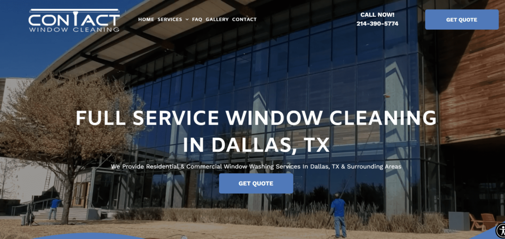 Contact Window Cleaning Homepage