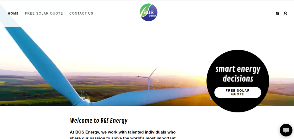 BGS Energy Homepage