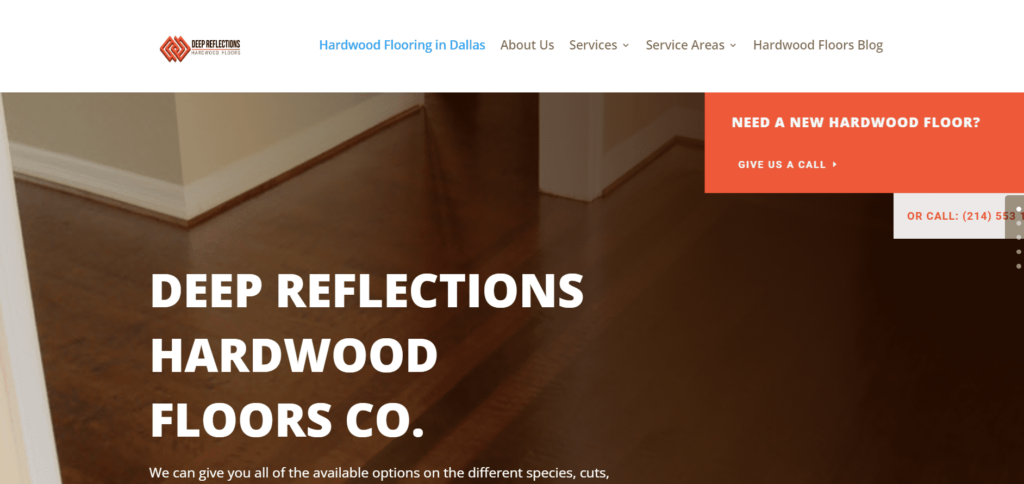 Deep Reflections Hardwood Floors Company Homepage