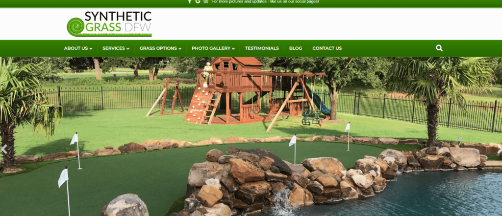 Synthetic Grass DFW Homepage