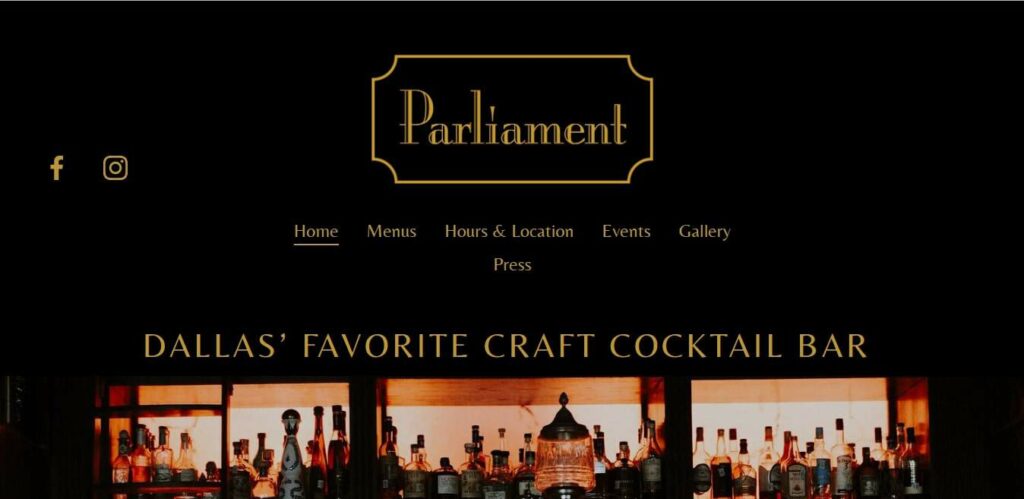 Parliament Homepage