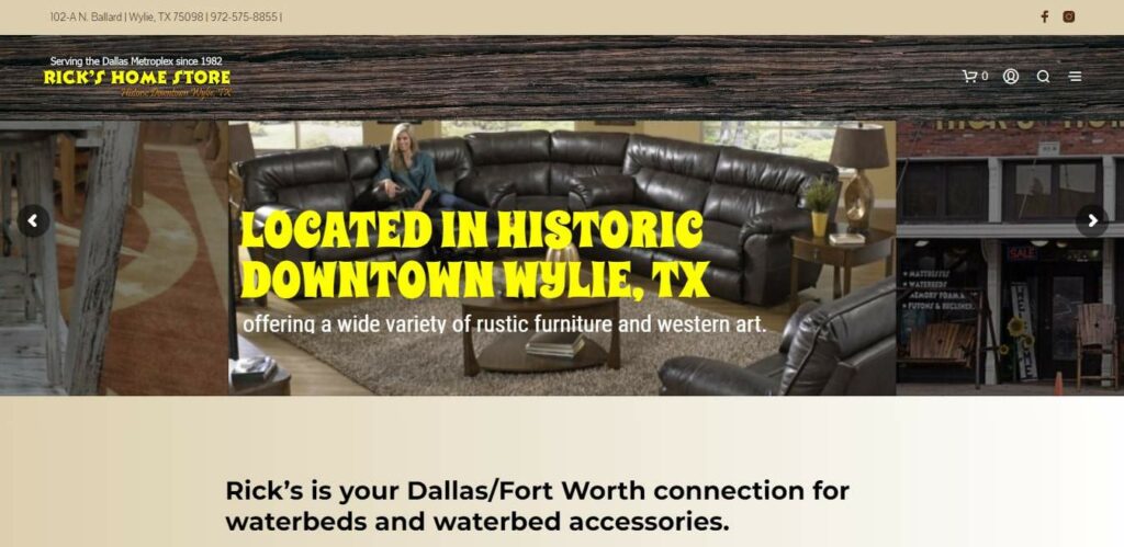 Rick’s Home Store Homepage