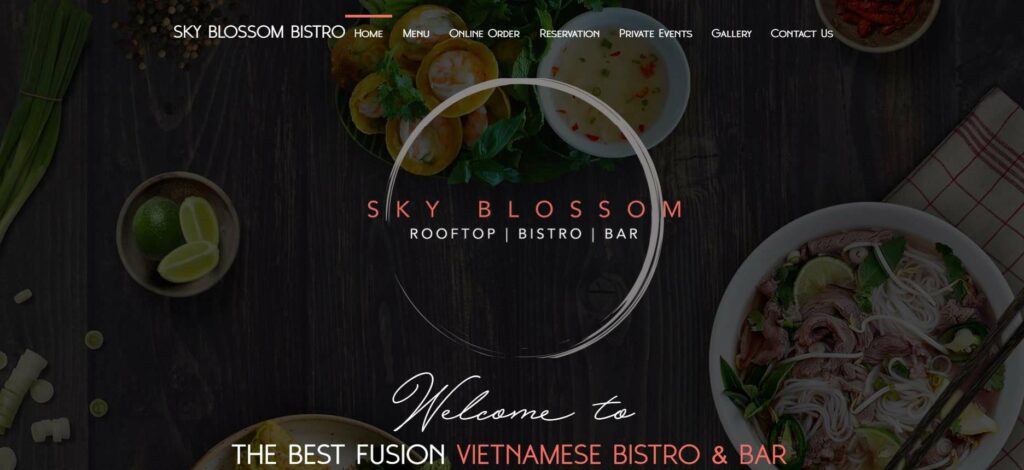 Sky Blossom Homepage