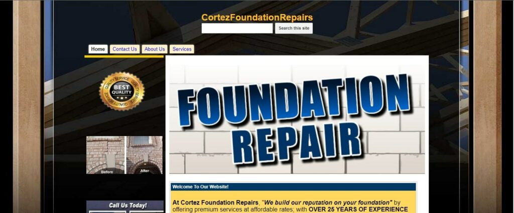 Cortez Foundation Repair Homepage