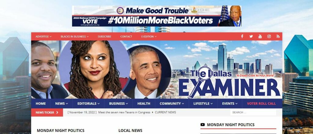 Dallas Examiner Homepage