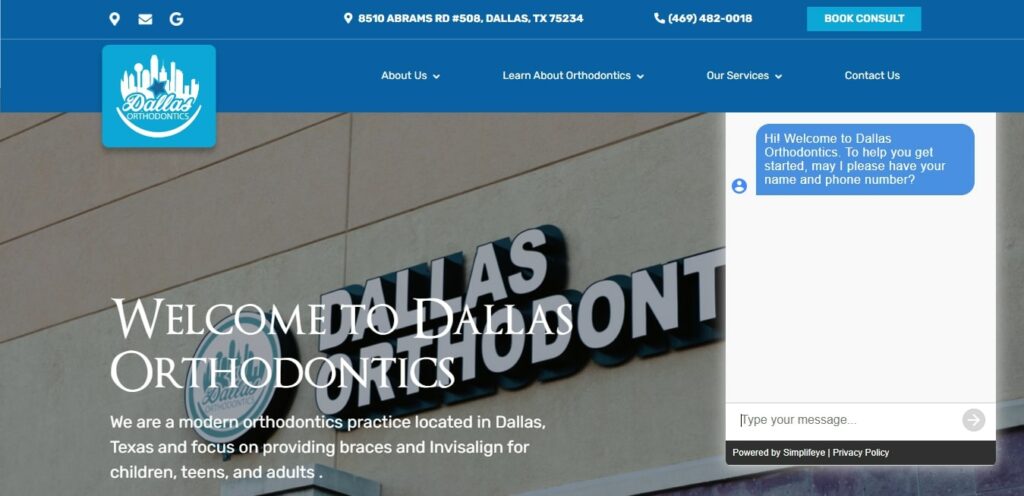 Dallas Orthodontics Homepage