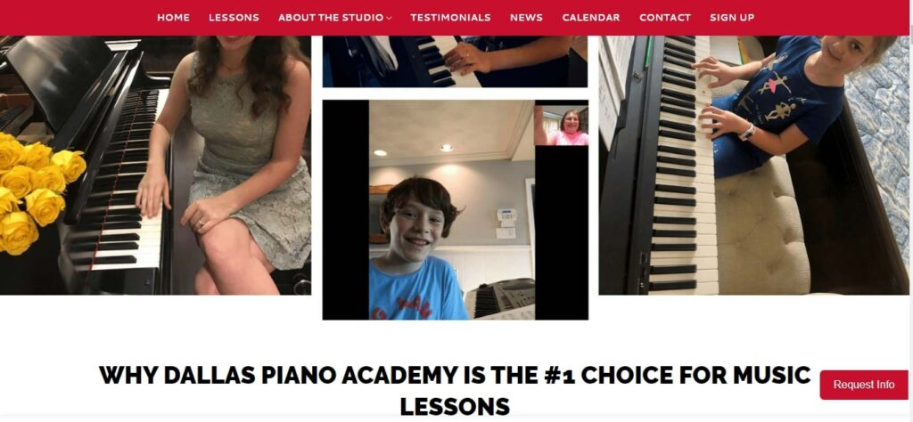 Dallas Piano Academy Homepage