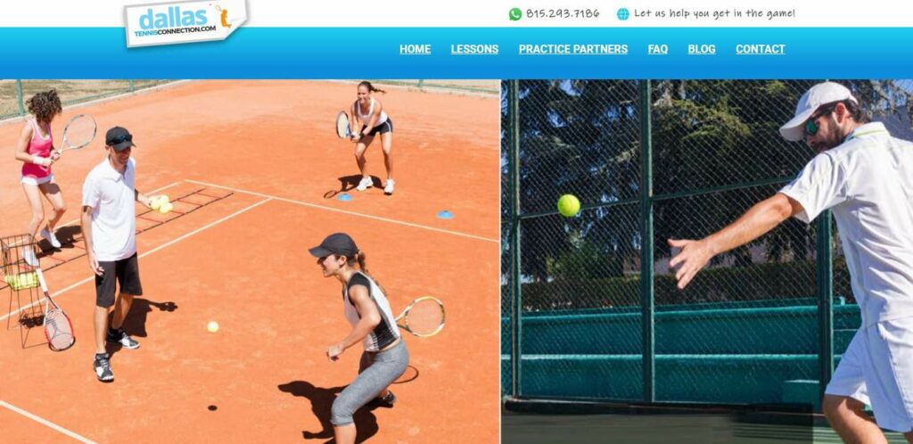 Dallas Tennis Connection Homepage