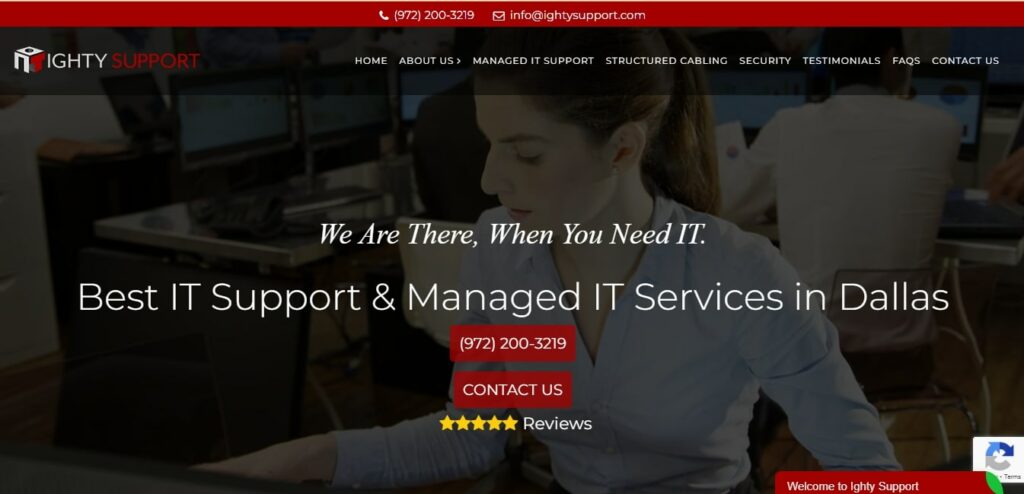 Ighty IT Support LLC Homepage