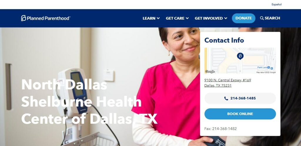 North Dallas Shelburne Health Center Homepage
