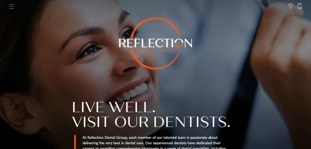 Reflection Dental Group Homepage