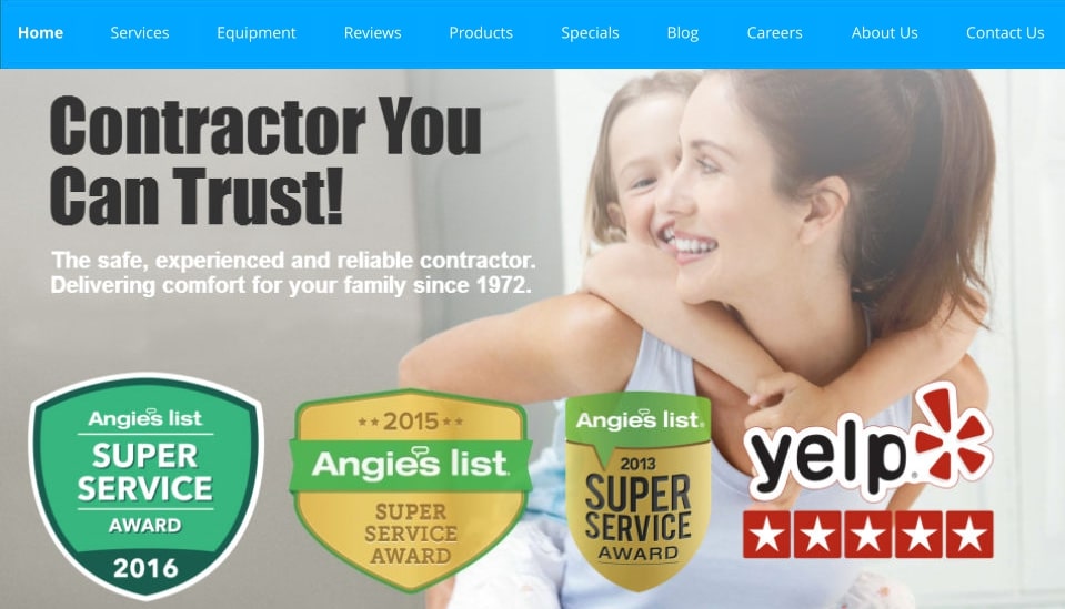 Sala Air Conditioning Homepage