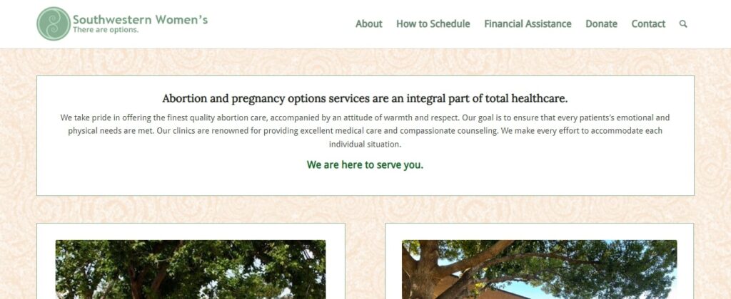 Southwestern Women’s Surgery Center Homepage