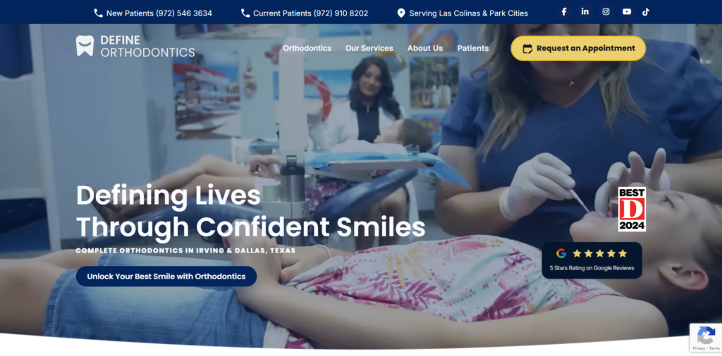 define orthodontics homepage