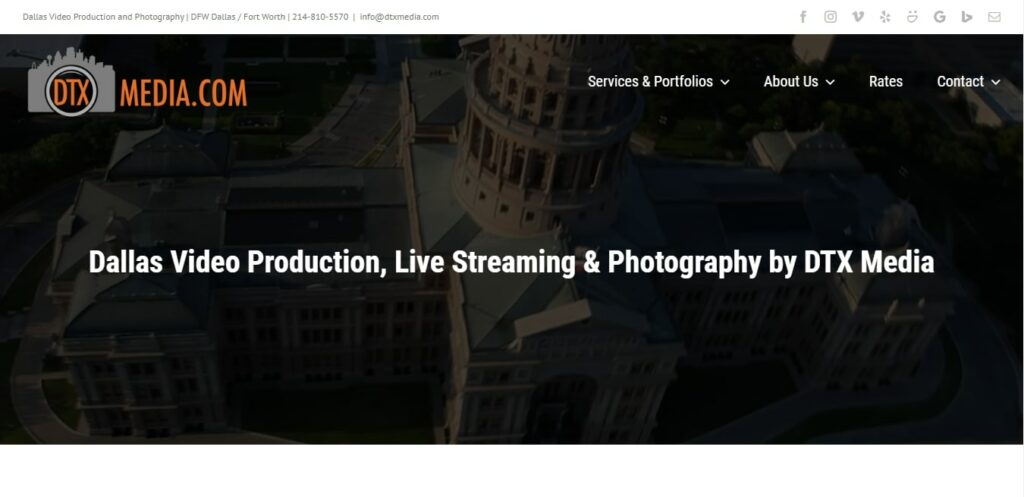 DTX Media Homepage