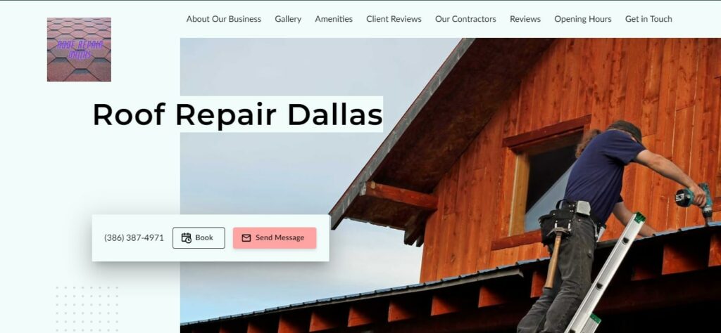 Roof Repair Dallas Homepage