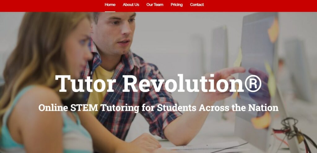 Tutor Revolution LLC Homepage