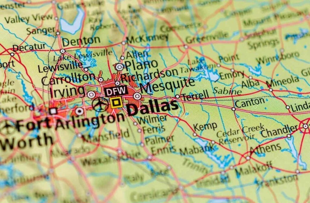 Is Dallas larger than Fort Worth
