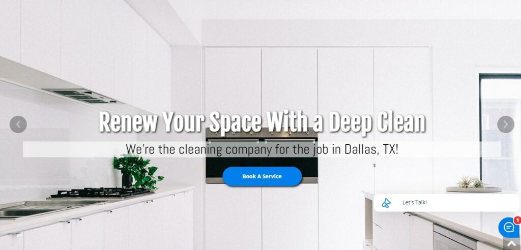 RCJ Cleaning Specialists Homepage